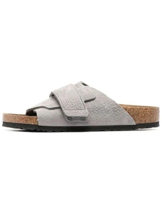 New Birkenstock Kyoto Nubuk Leather Desert Buck Whale Gray Men\'s 44 US 11